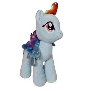 My Little Pony Rainbow Dash Build A Bear BAB Plush Stuffed Animal 2013 16"